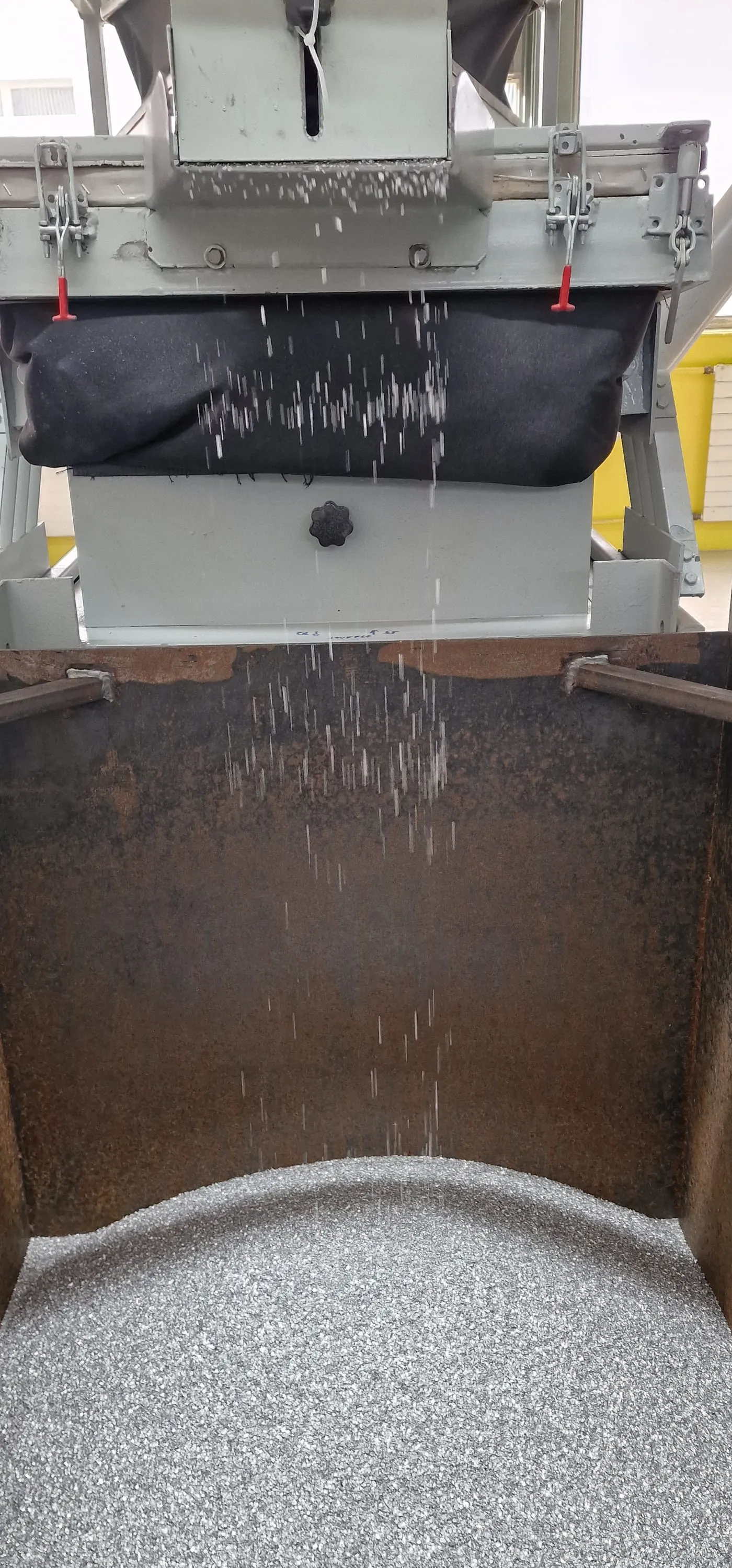 Recycled aluminium at the end of the treatment line
